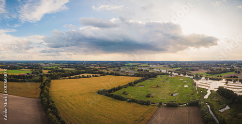 Luftaufnahme vom Paderborner Land © Joel Wüstehube