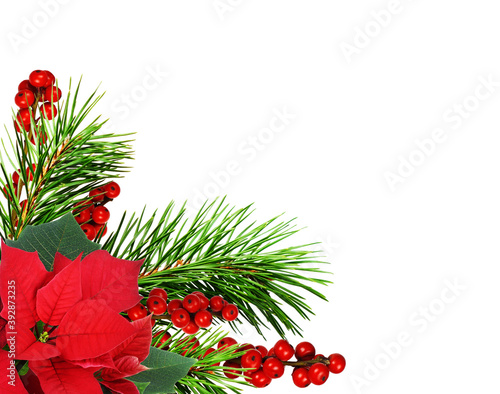 Christmas corner arrangemen...