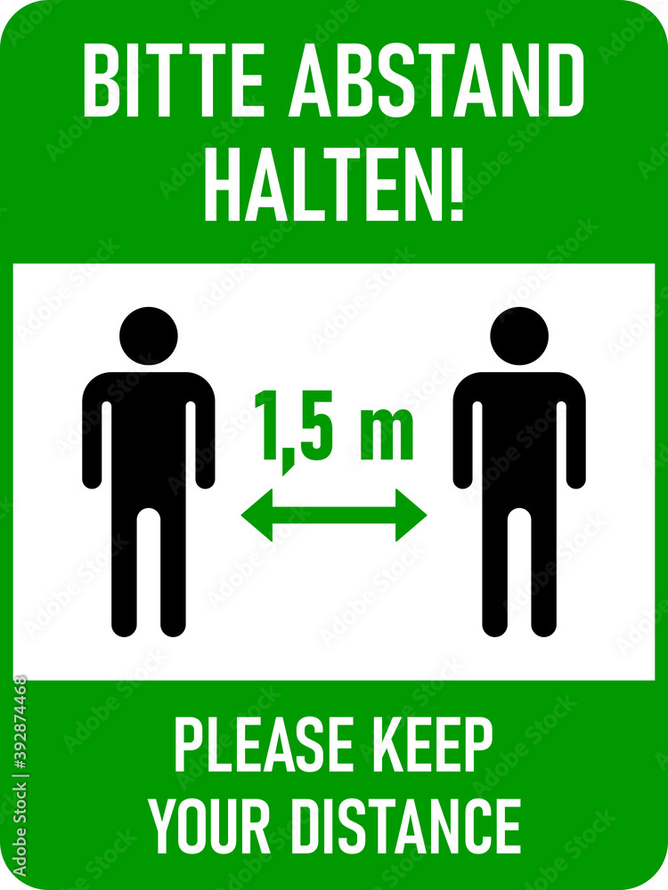 Bitte Abstand Halten ( Bitte Abstand Halten (