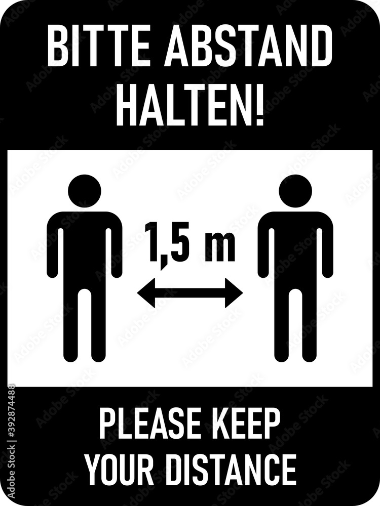 Bitte Abstand Halten ( Bitte Abstand Halten (