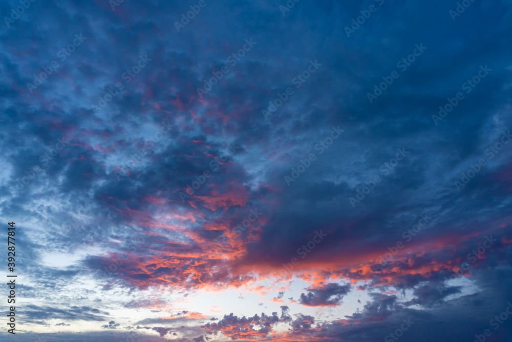Beautiful Sunset in Countryside Beautiful Sunset in Countryside