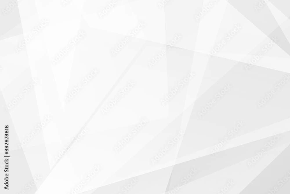 Fototapeta premium Abstract white and grey on light silver background modern design. Vector illustration EPS 10.