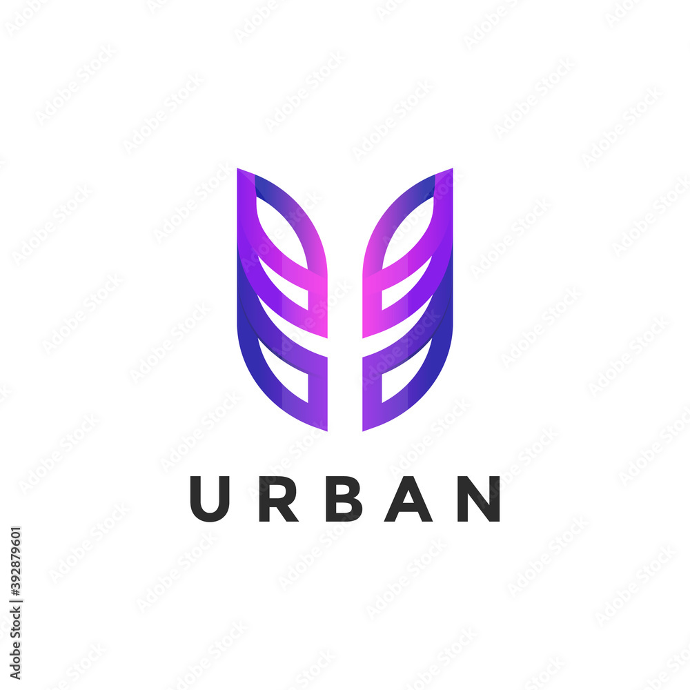U Letter Logo Icon Design Template Element U Letter Logo Icon Design Template Element
