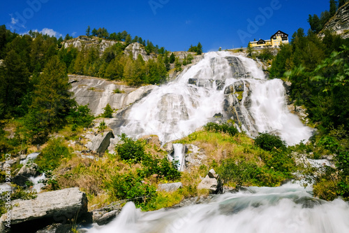 La cascata del Toce  Val Formazza  Piemonte  Italia