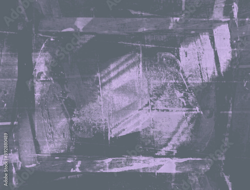 Gray art background with spectacular black squares.