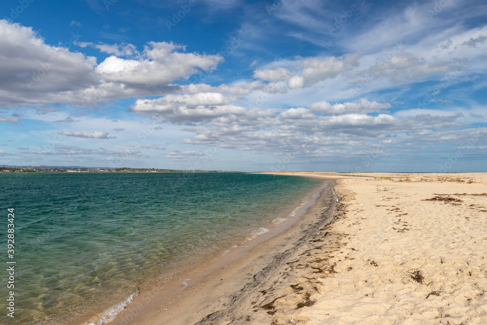 Ilha da Fuseta, Praia da Ilha da Fuseta, Algarve, Portugal