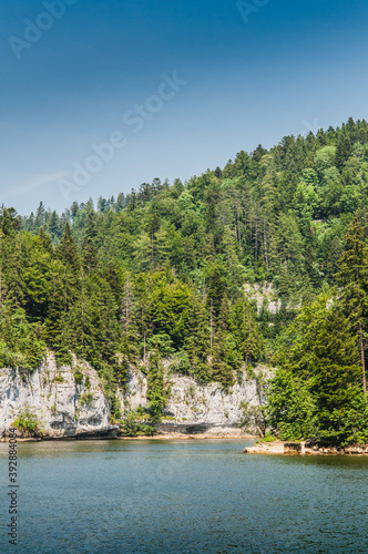 Doubs Gorges on the Franco-Swiss border