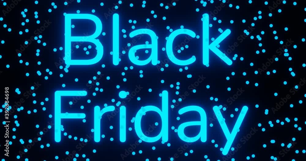 3d render with a blue bright background with dots and the inscription Black Friday 3d render with a blue bright background with dots and the inscription Black Friday