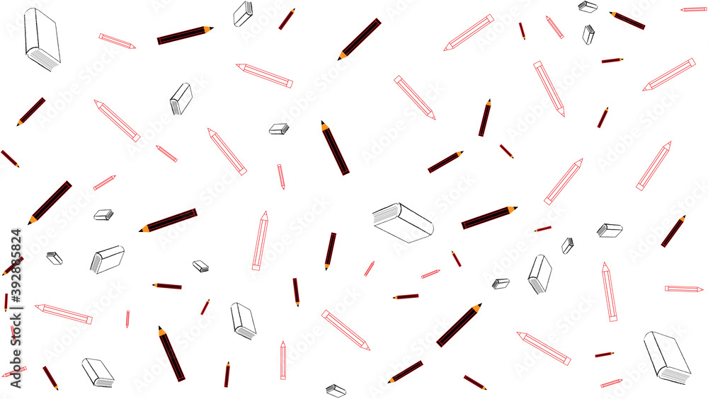 Back to school in new normal, vector background Back to school in new normal, vector background