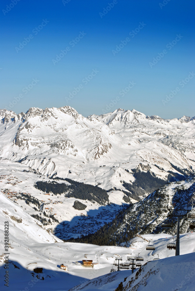 Lech am Arlberg, Austrian Alps, Austria