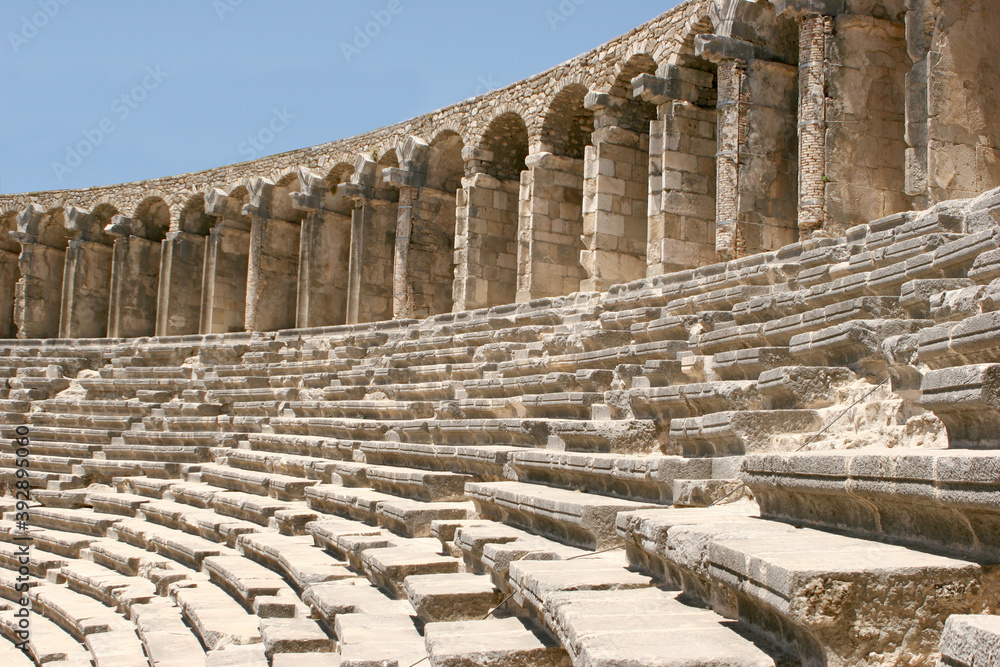 roman amphitheatre, Aspendos
