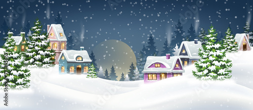 Christmas Village Houses