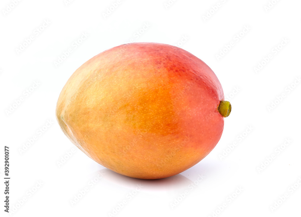 Mango fruit isolated on white background. Clipping Path. Mango fruit isolated on white background. Clipping Path.