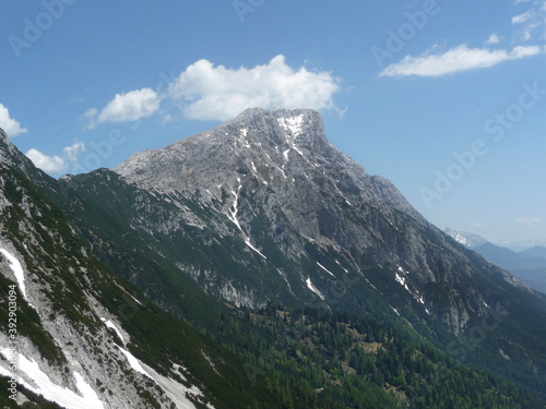Adler Via ferrata at Karkopf mountain, Tyrol, Austria