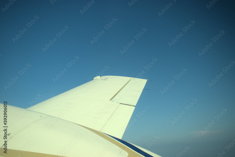 Fototapeta premium Mit dem Kleinflugzeug in der Nähe von Grenchen in der Schweiz 17.9.2020