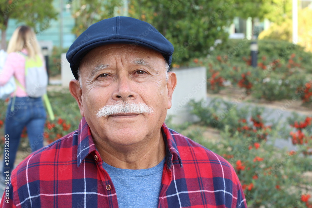Ethnic senior man with a mustache
Ethnic senior man with a mustache