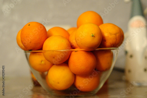 New year tangerines