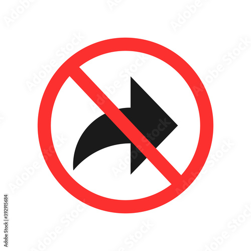 Dont share stop sign. Clipart image. icon. Clipart image isolated on white background.