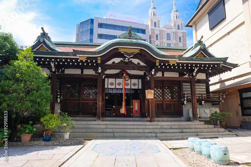 神戸 三宮神社 拝殿 photo