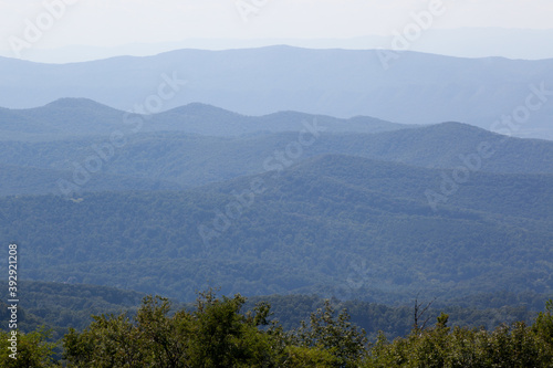 Distant mountains with sky © Allen Penton