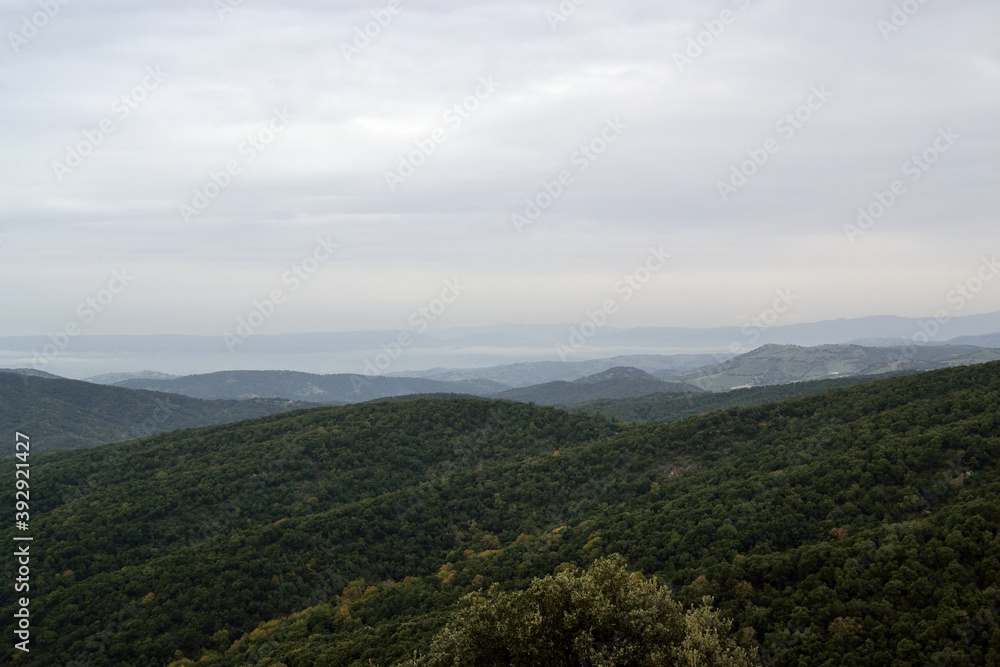Panorama dall Foresta Fioentini