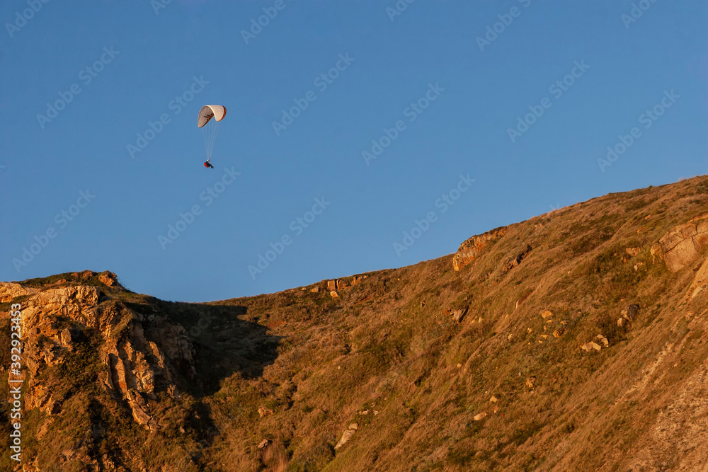 flying at sunset flying at sunset