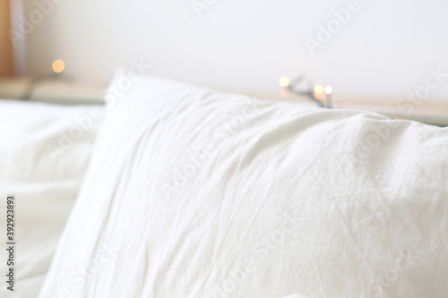 Fototapeta Naklejka Na Ścianę i Meble -  elegant white pillows