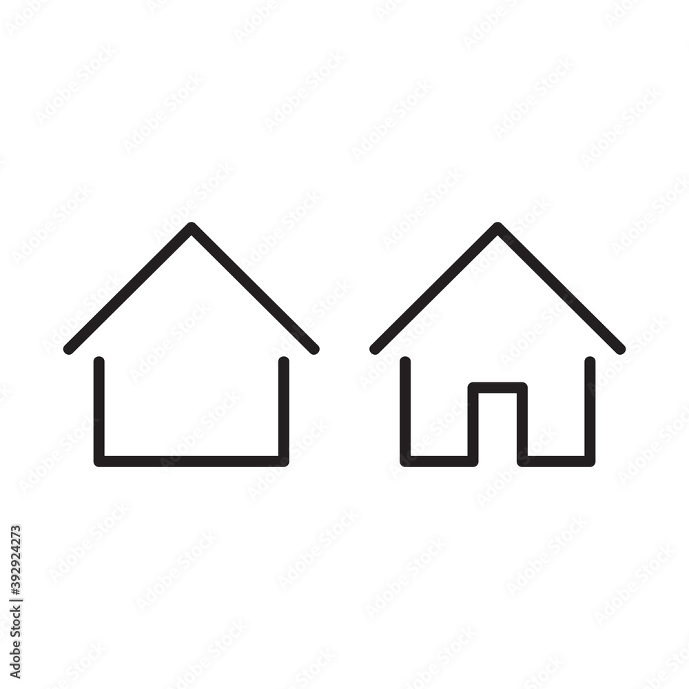 Home vector image. web icon