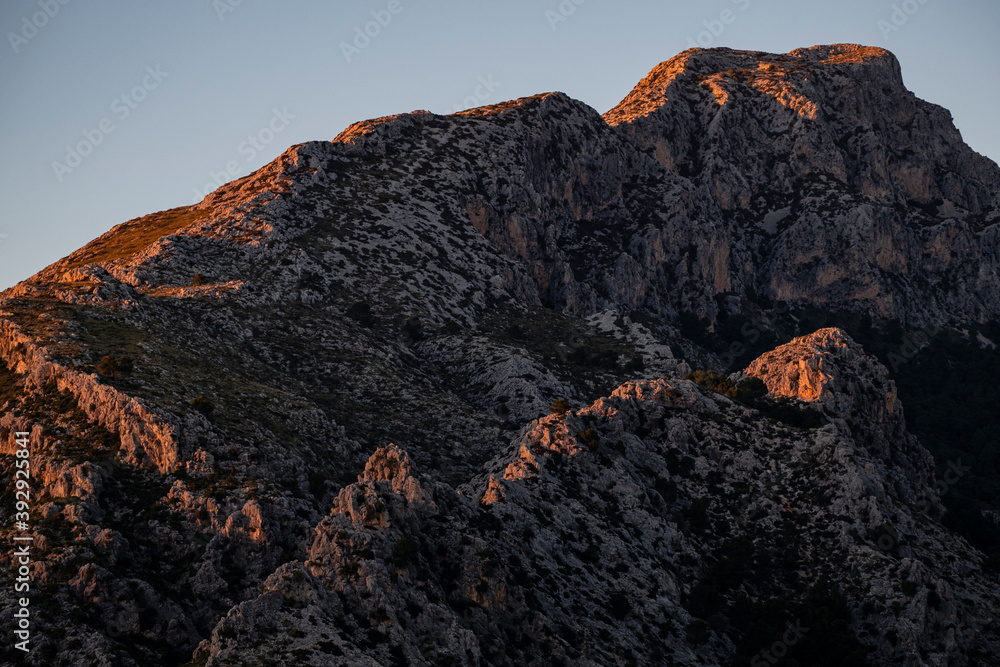 Puig de Galatzó, 1027 metros de altura,  Sierra de Tramuntana, Mallorca, Balearic Islands, Spain