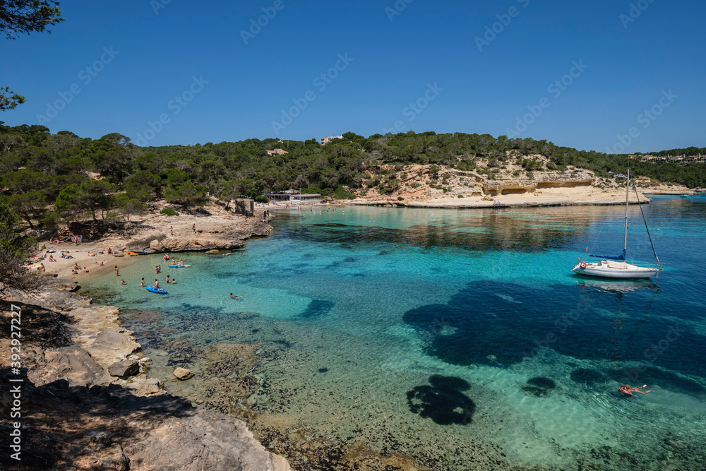 Cala Portals Vells, Calvia, Mallorca, Balearic Islands, Spain