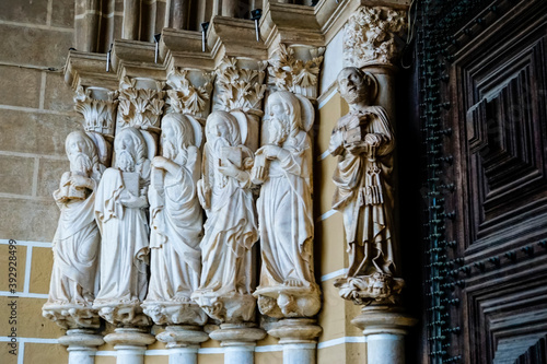 Christian cathedral of   vora in Portugal