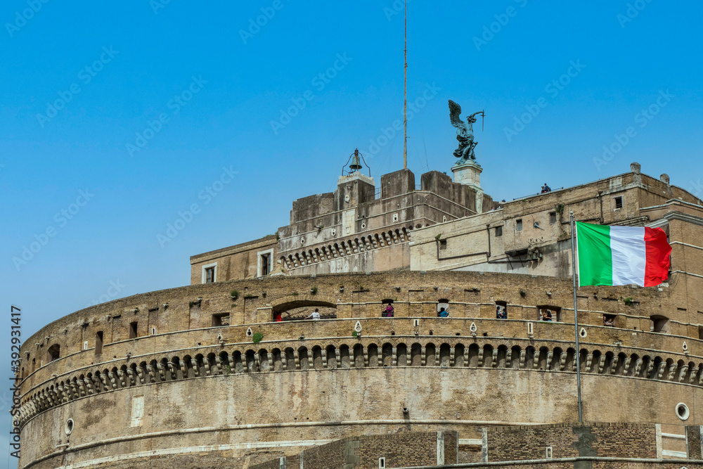 the Castle Sant'Angelo in Rome
