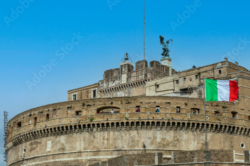 the Castle Sant'Angelo in Rome