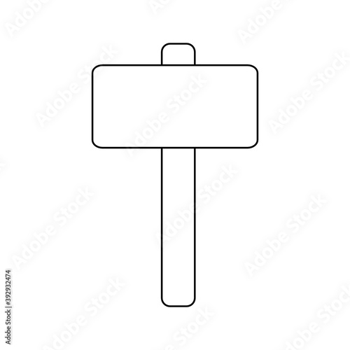 Sledgehammer symbol.