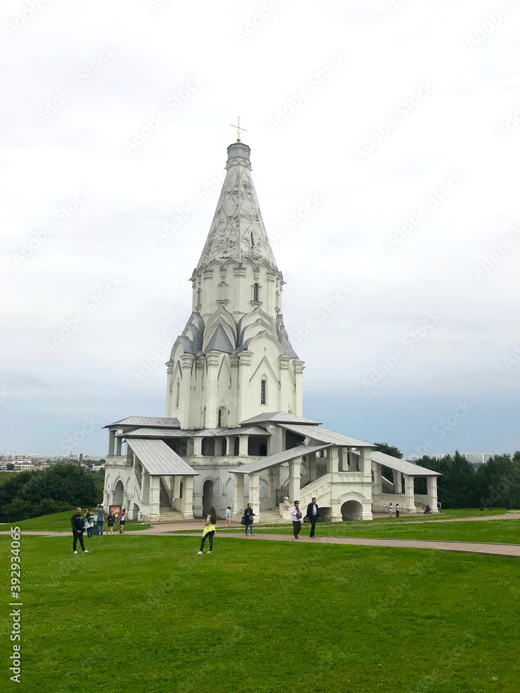 The Church of the Ascension In Kolomenskoye, Moscow, Russia