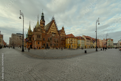 Wrocław - rynek w czasie pandemii