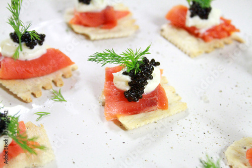 Smoked Salmon and Caviar