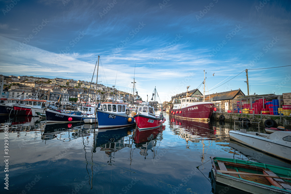 Harbour with boats