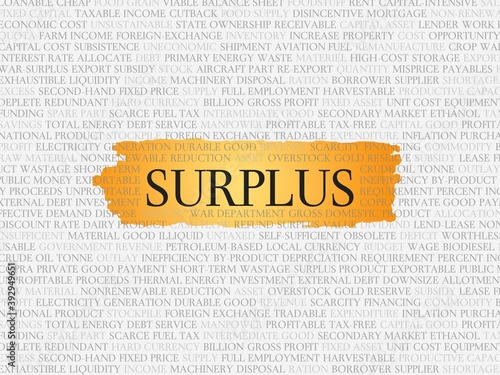 Bild auf Leinwand surplus