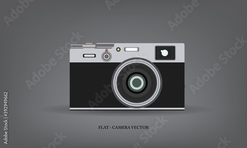 Camera Flat Vector Design 1
