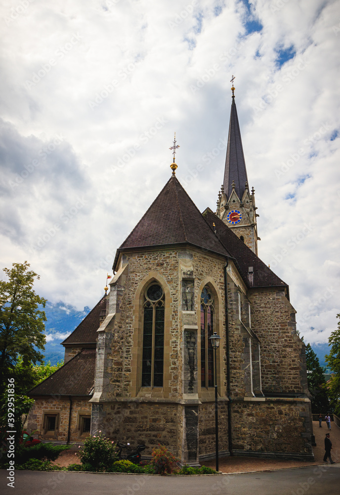 Church in Vaduz Liechtenstein