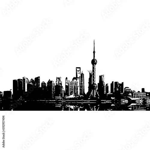 Shanghai Skyline