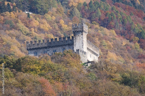Sasso Corbarbo castle in Bellinzona