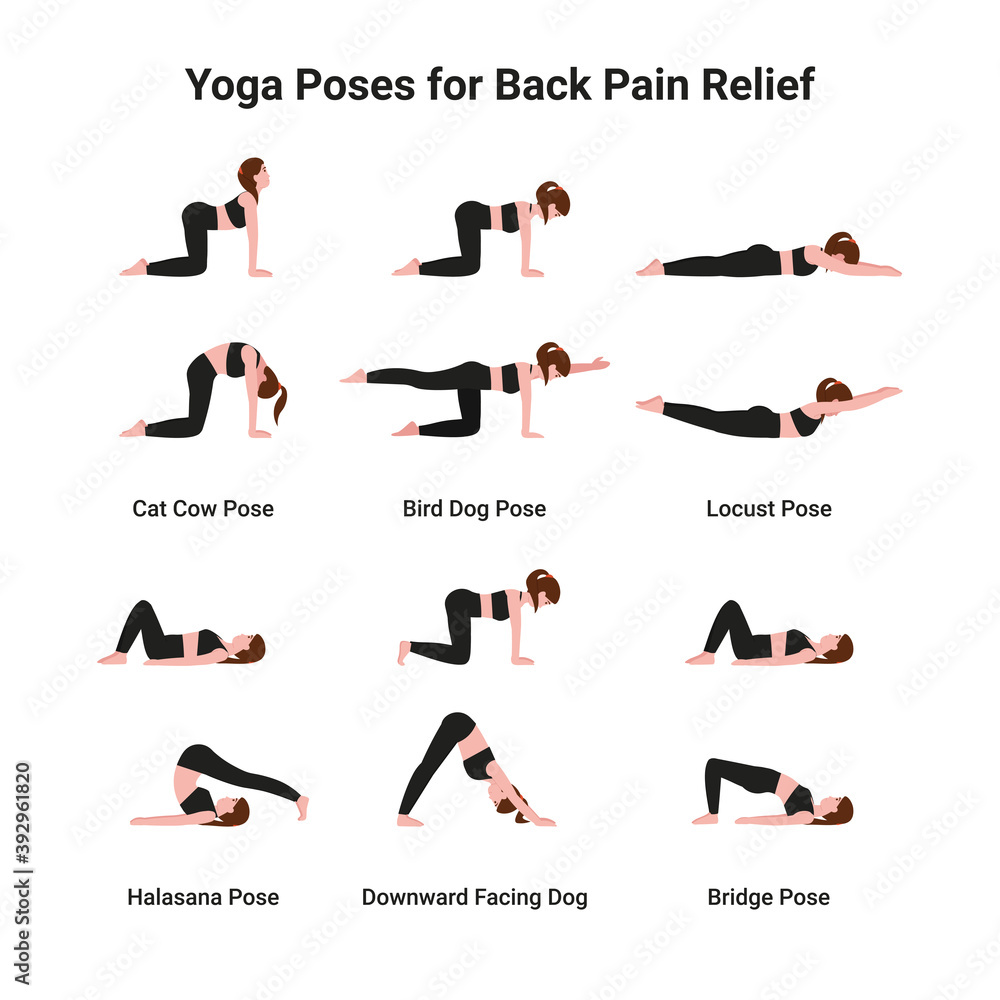 3 Beginner Yoga Poses to Help You Relieve Lower Back Pain