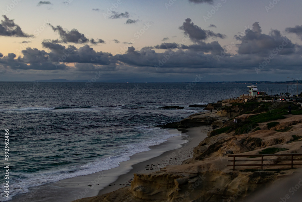 Pacific Ocean in La Jolla California