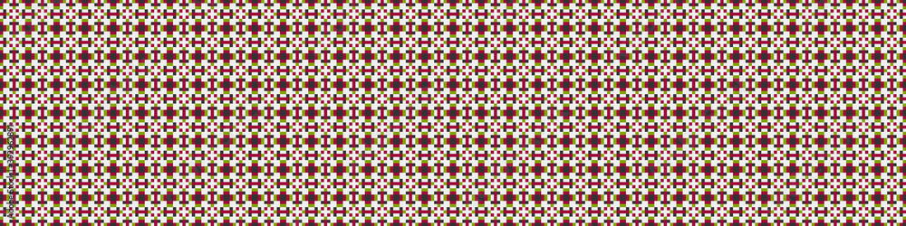 Abstract Cross Pattern Dots Logo generative computational art illustration