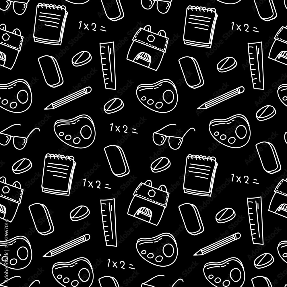 seamless pattern back to school seamless pattern back to school