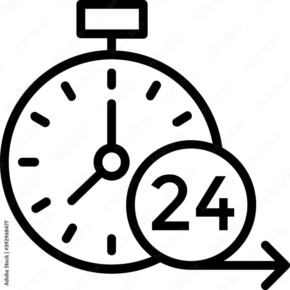 Fast delivery service line vector icon
Fast delivery service line vector icon