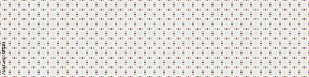 Fototapeta premium Abstract Cross Pattern Dots Logo generative computational art illustration