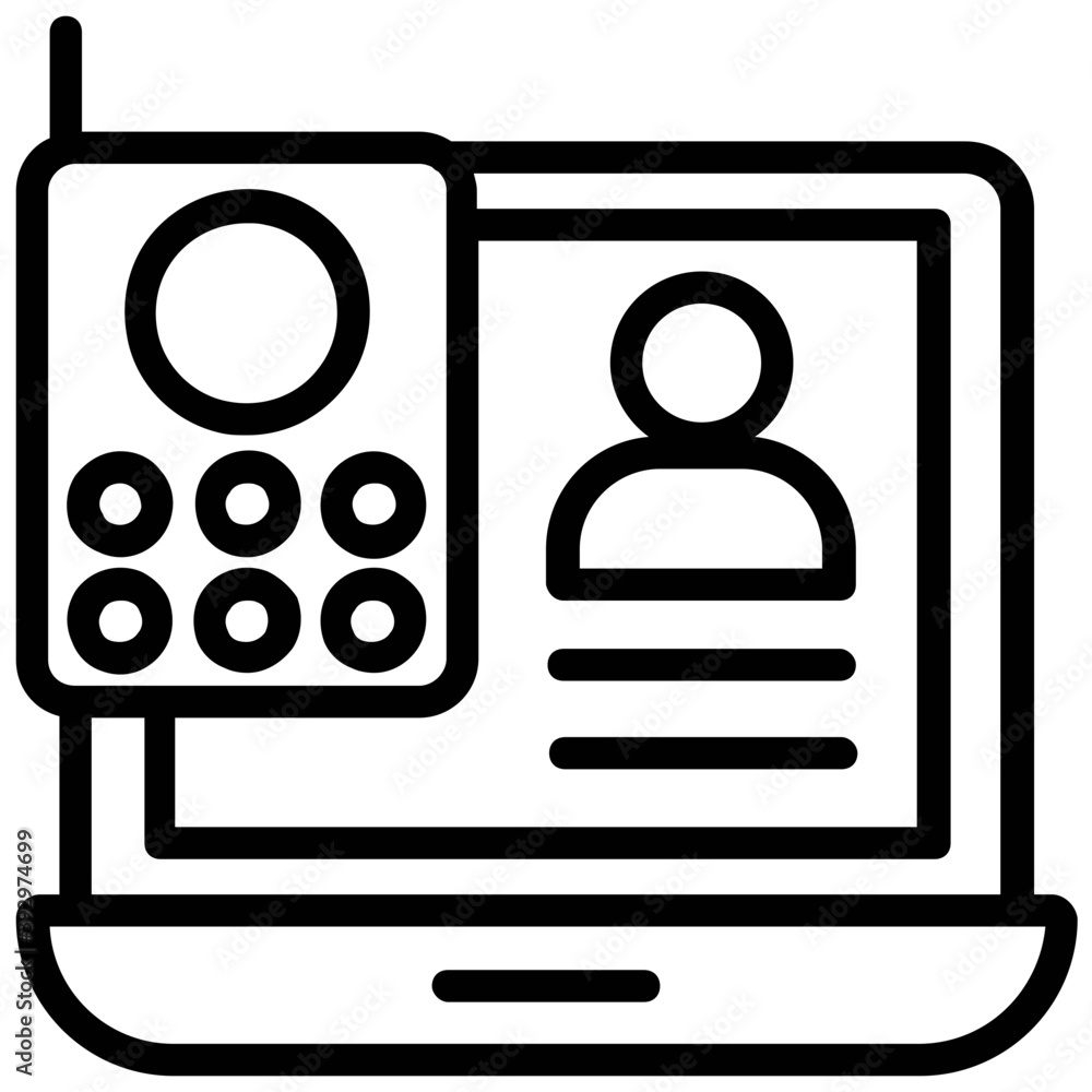 A computer monitor symbolising user interface could be of website or any software
A computer monitor symbolising user interface could be of website or any software